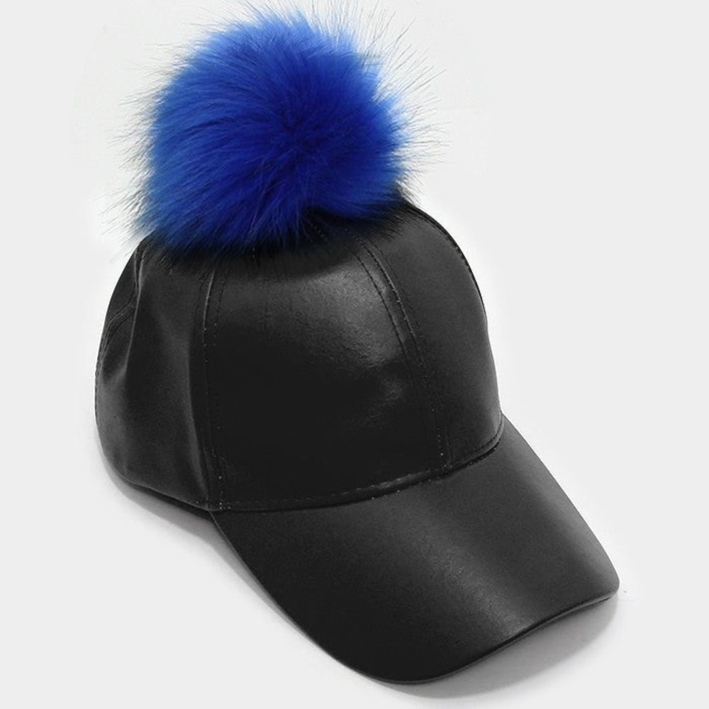 Vegan Pom Pom hat